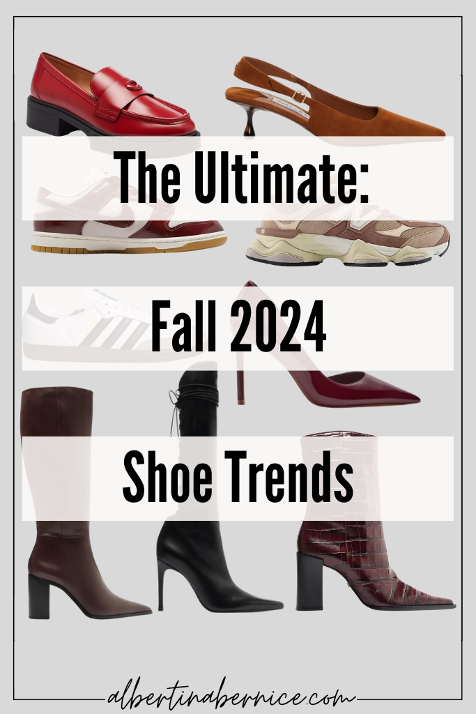 Fall 2024 Shoe Trends