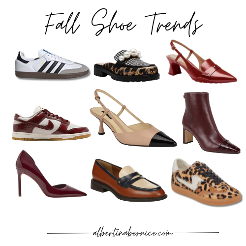 Fall shoe trends